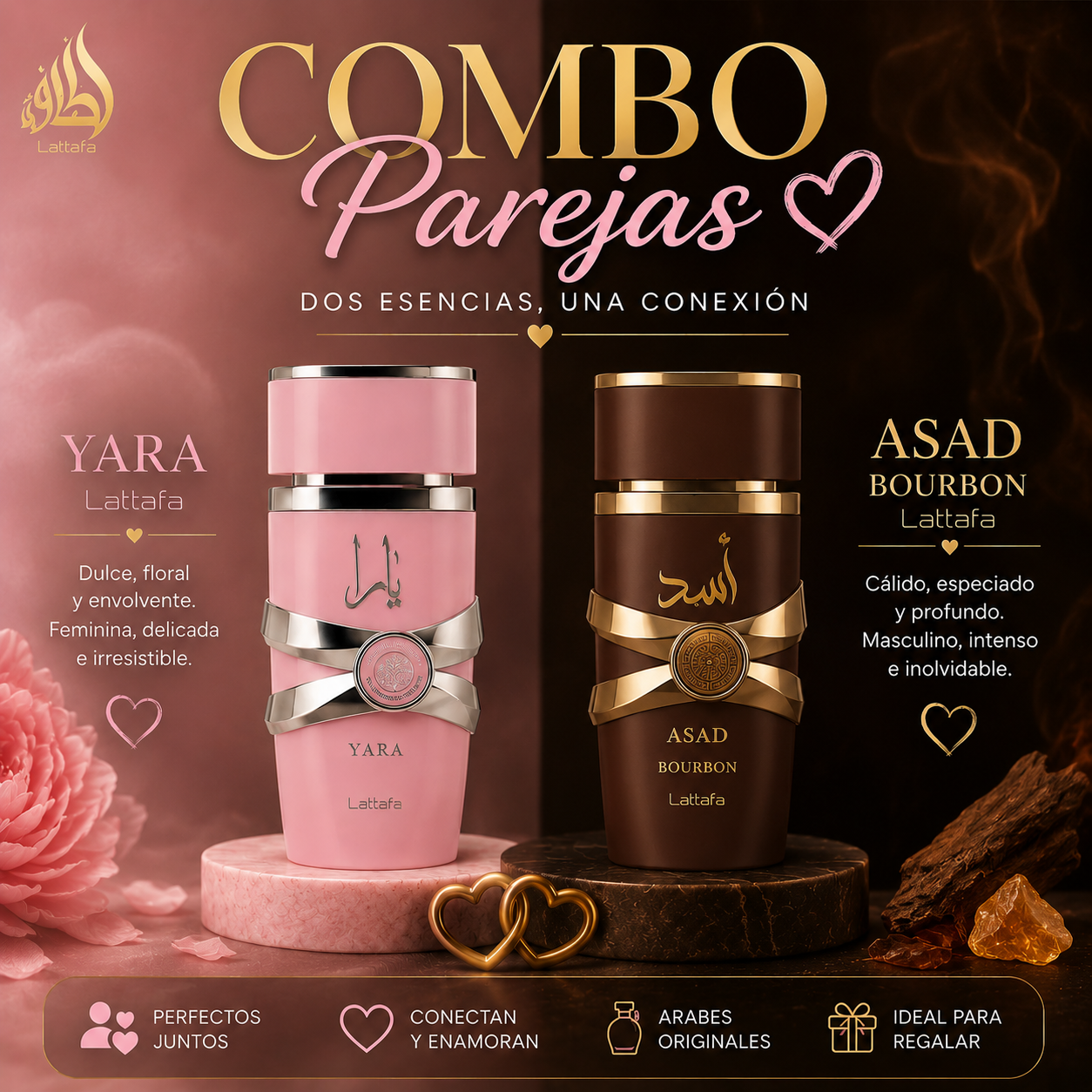 Lattafa Combo Pareja