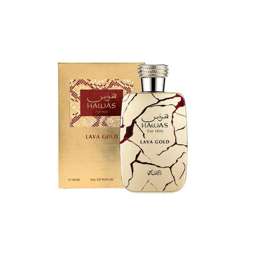 Perfume Hawas Lava Gold Rasasi Hombre 100ml